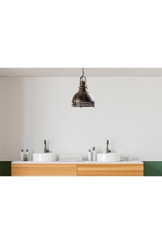 Hanglamp Saglam Donkerbruin