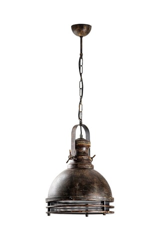 Hanglamp Saglam Donkerbruin