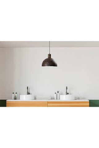Hanglamp  Kure 993 - Donkerbruin - 40 W
