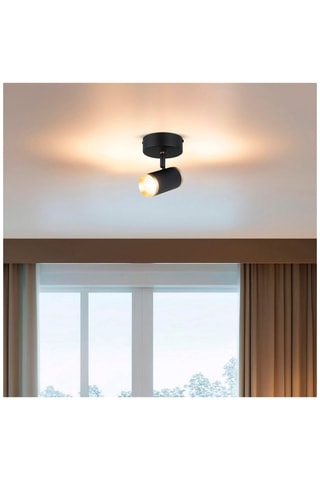Ledplafondlamp - Zwart - 7 W
