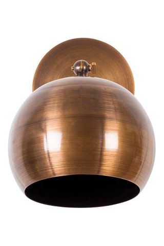 Wandlamp Sivani - Bronskleurig - 100 W