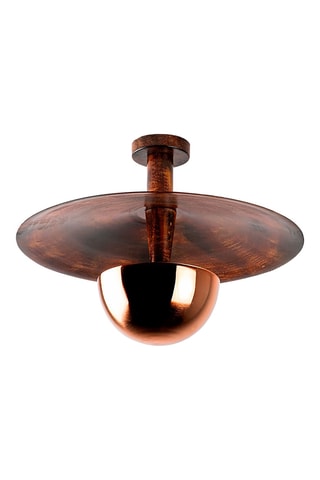 Plafondlamp Kurt - Goudkleurig - 10 W