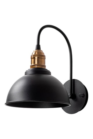 Wandlamp Varzan - Zwart - 15 W
