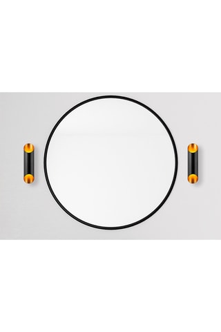 Wandlamp - Zwart - 2 x 10 W