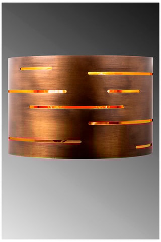 Wandlamp - Bronskleurig - 100 W
