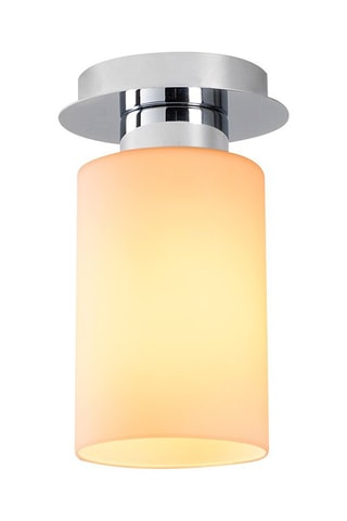 Plafondlamp Balcova - Zilverkleurig en Wit - 40 W