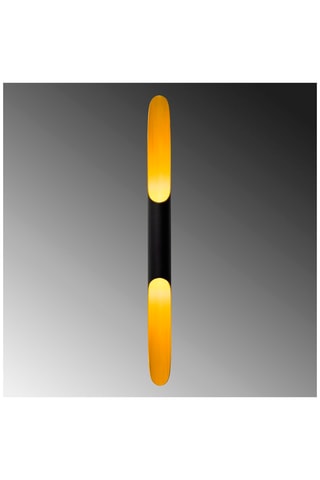 Wandlamp Efsun - Zwart - 2 x 40 W