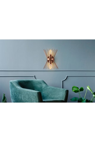 Wandlamp - Koperkleurig
