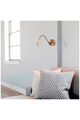 Wandlamp Reading - Goudkleurig