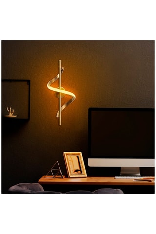 Ledwandlamp Likma - Goudkleurig - 11 W