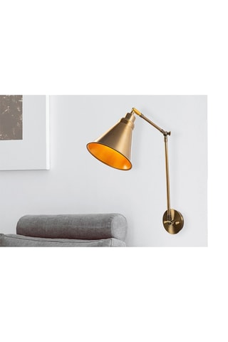 Wandlamp Berceste - Goudkleurig - 40 W