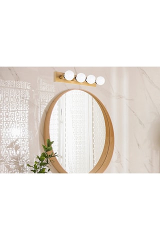 Wandlamp Miro - Goudkleurig - 4 x 40 W
