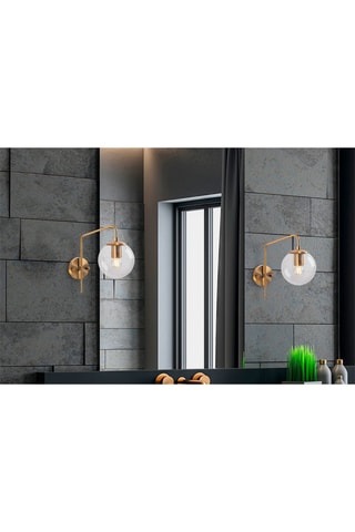 Wandlamp Viran - Goudkleurig - 40 W