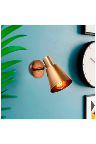 Wandlamp Kem - Goudkleurig - 100 W