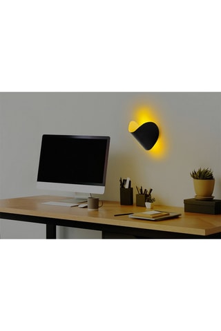Ledwandlamp Heybe - Zwart - 1 W