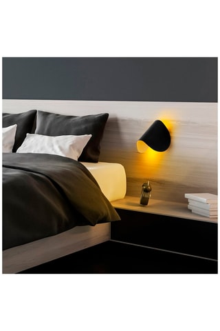 Ledwandlamp Heybe - Zwart - 1 W
