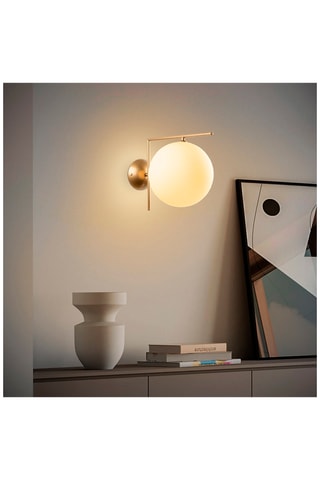 Wandlamp - Goudkleurig en Wit - 10 W