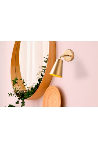 Wandlamp Evander - Goudkleurig - 40 W
