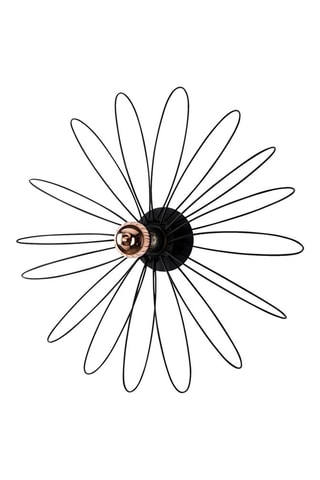 Wandlamp Hemdem - Zwart -  40 W