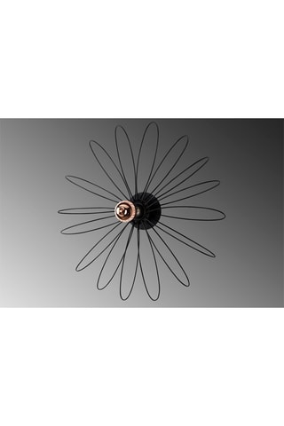 Wandlamp Hemdem - Zwart -  40 W