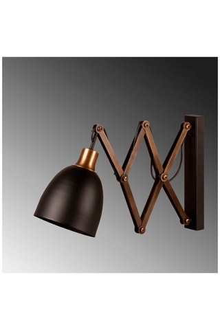 Wandlamp Sivani - Zwart - 40 W