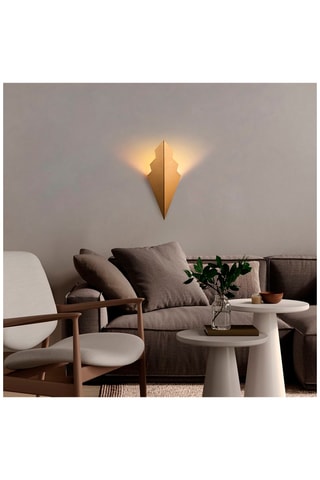 Wandlamp Arrow - Goudkleurig - 10 W