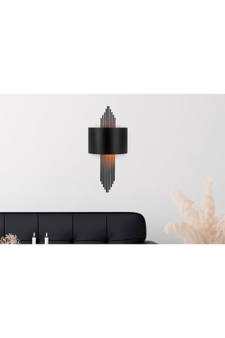 Wandlamp - Zwart - 40 W