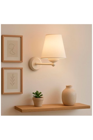 Wandlamp - Crèmekleurig - 40 W