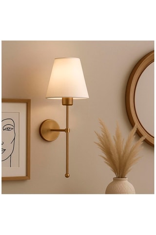 Wandlamp - Crèmekleurig - 40 W