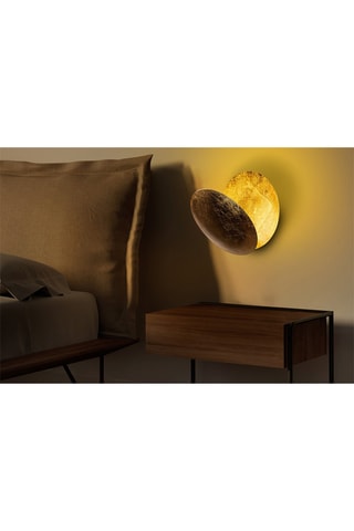 Ledwandlamp - Goudkleurig