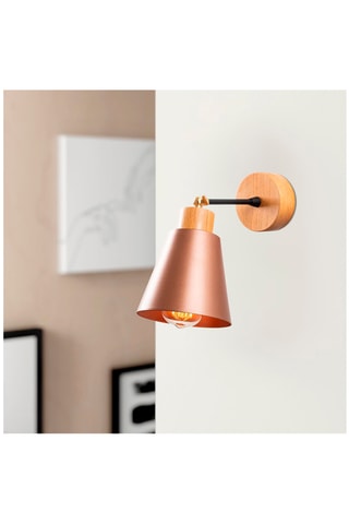 Wandlamp Manavgat Bronskleurig