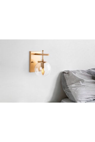 Wandlamp Zahar 
Goudkleurig