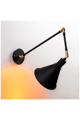 Wandlamp Berceste Zwart