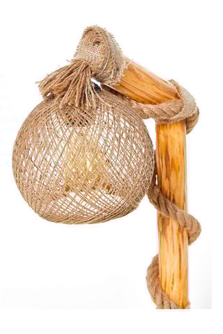 Houten Tafellamp Canasta Naturel