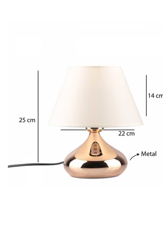 Tafellamp - Crèmekleurig - 40 W