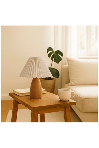 Houten Tafellamp - Naturel - 40 W