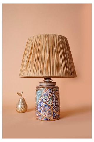 Keramische Tafellamp YL506 - Beige - 60 W