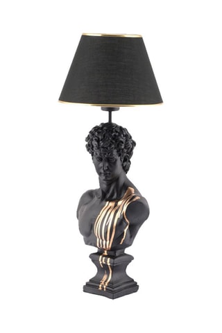 Tafellamp - Zwart en Goudkleurig - 45 - 60 W