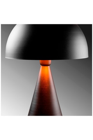 Tafellamp Dodo - Zwart en Goudkleurig - 40 W