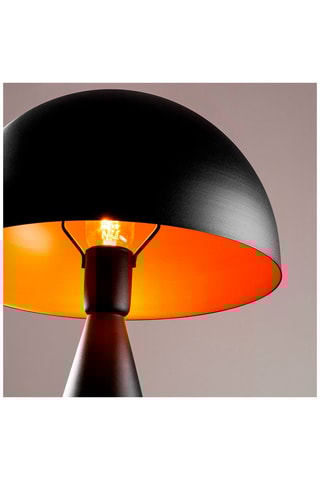 Tafellamp Dodo - Zwart en Goudkleurig - 40 W