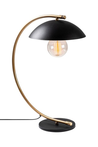 Tafellamp Sivani Zwart en Goudkleurig - 100 W