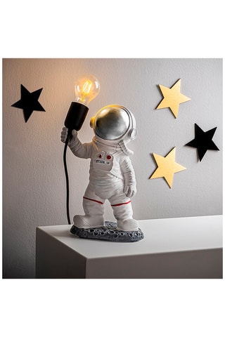 Tafellamp Astronaut - Wit en Zwart - 40 W
