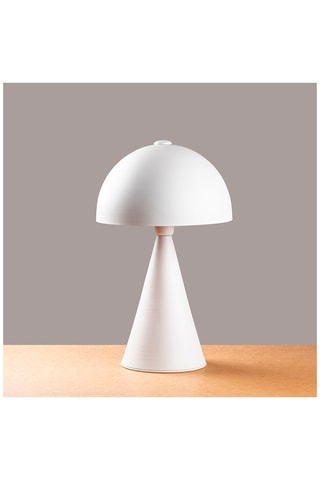 Tafellamp Dodo - Wit en Goudkleurig - 40 W