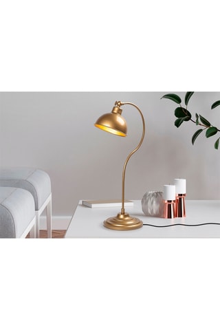 Tafellamp Konika - Goudkleurig - 40 W