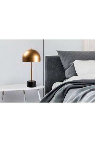 Tafellamp Mixed - Goudkleurig en Zwart - 40 W