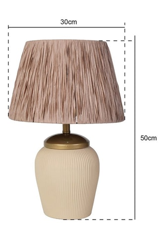 Tafellamp YL201 - Beige