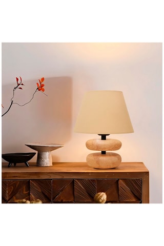 Houten Tafellamp - Naturel - 40 W
