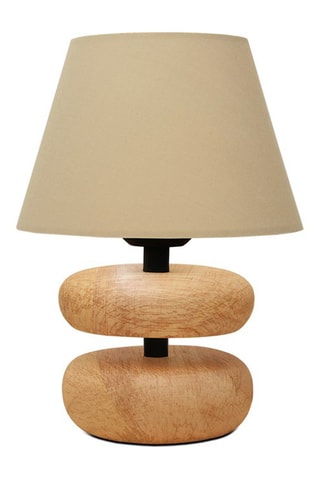 Houten Tafellamp - Naturel - 40 W