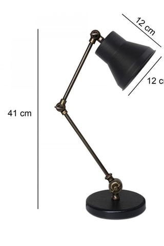 Ledtafellamp AYD -  Bronskleurig - 4-9 W