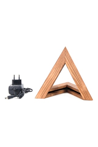 Rubberhouten Tafellamp KN02 - Naturel - 12 V